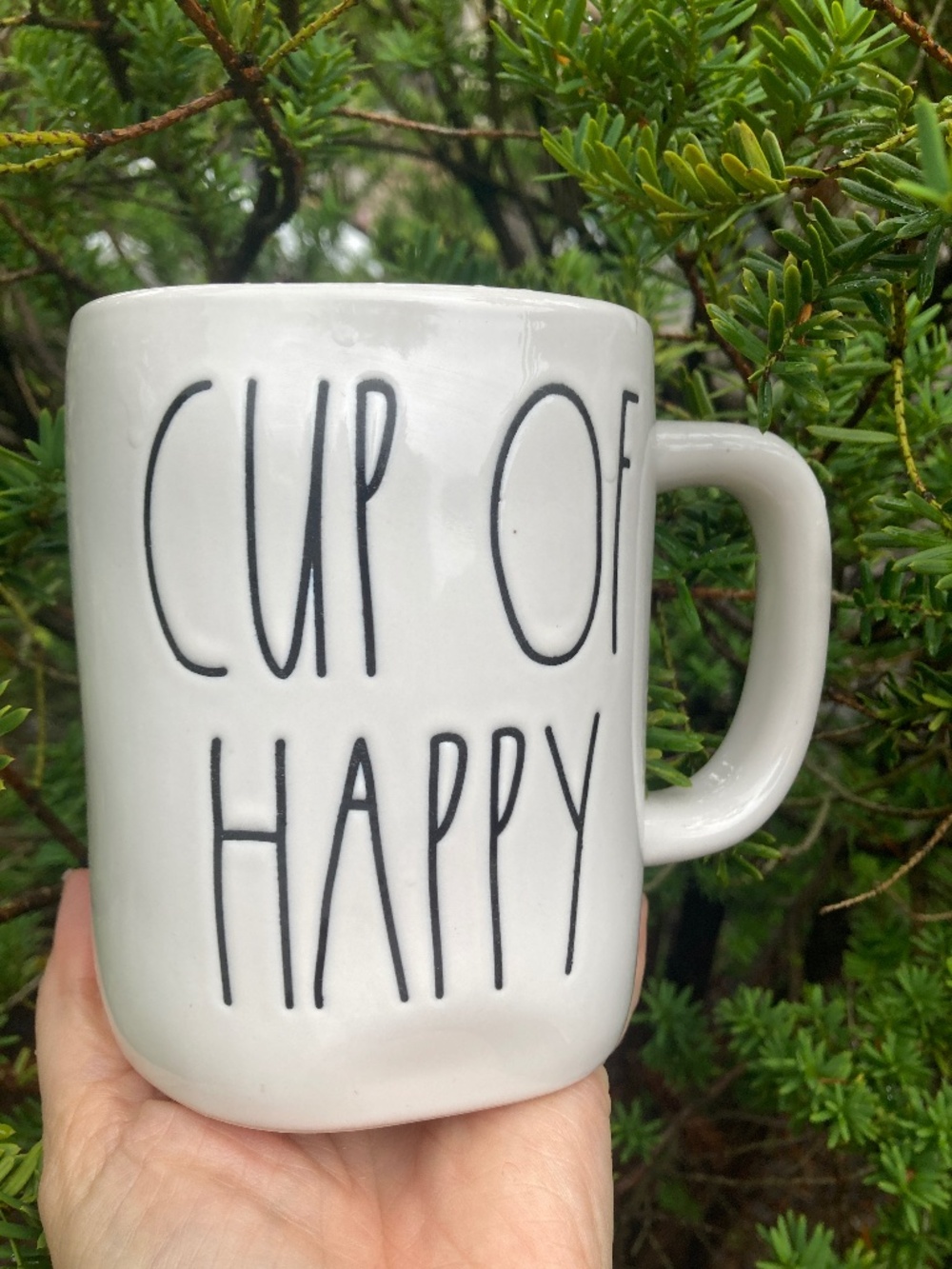 Rae Dunn CUP OF HAPPY mug